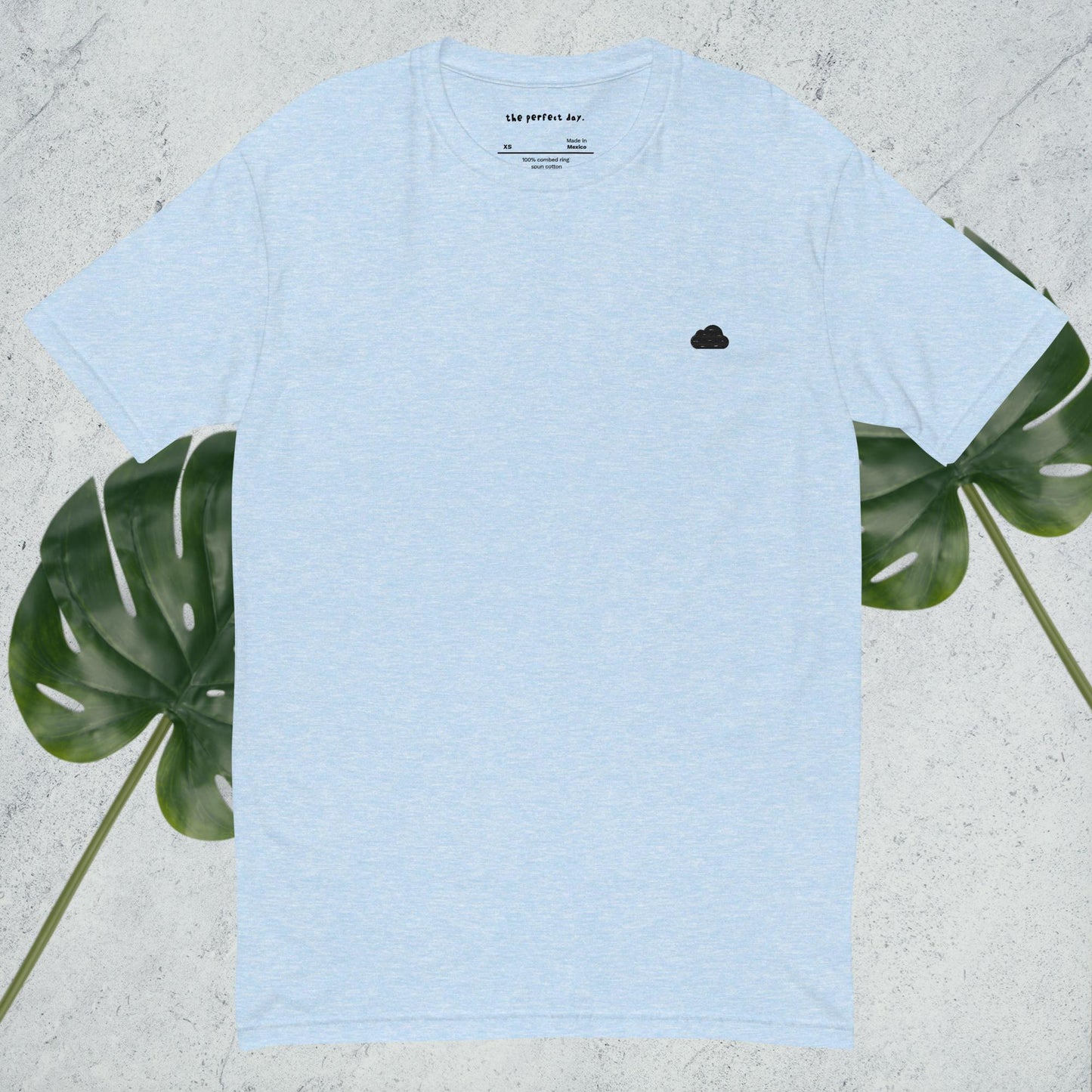 cloudy emotions short sleeve t flat
