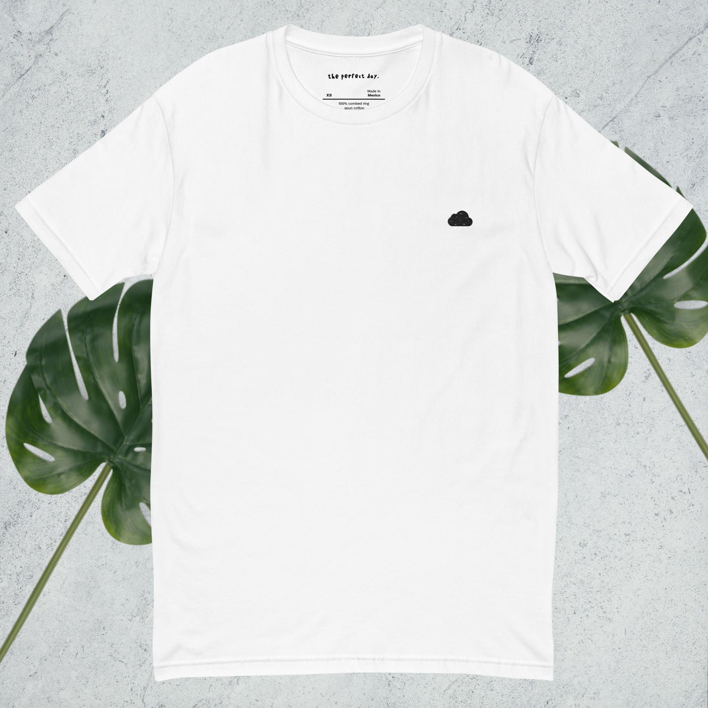 cloudy emotions short sleeve t flat