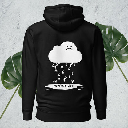 cloudy emotions inverse hoodie