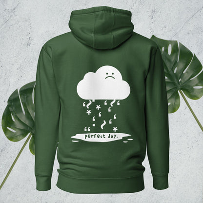 cloudy emotions inverse hoodie